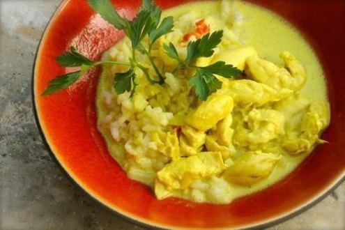 Курица в мультиварке с шампиньонами