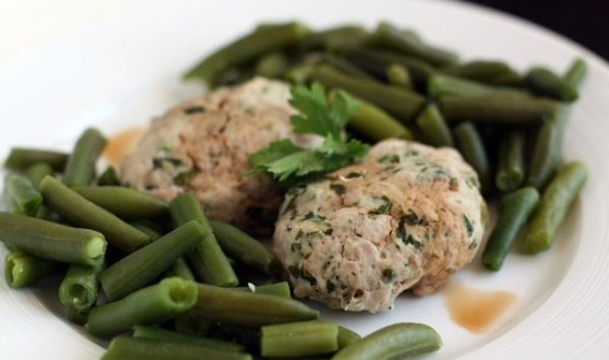 Паровые котлеты из индейки