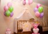 Самые популярные композиции из шаров на рождения малыша